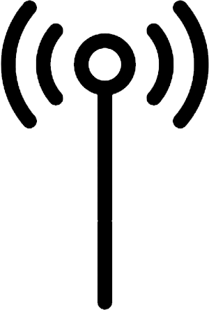 Antena de transmisión de canales musicales de neuromarketing
